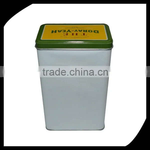 Popular Rectangle Metal Tin Can / Coffee Tin Box/tin Tea Packaging Box