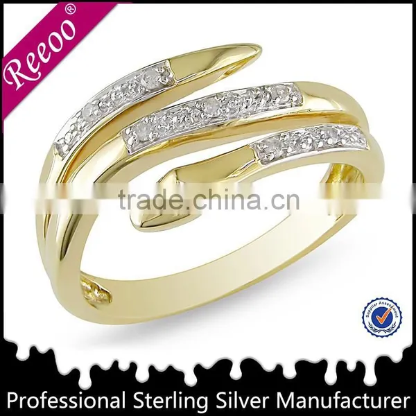 Custom 18k Gold Ring, Silver Snake Rings