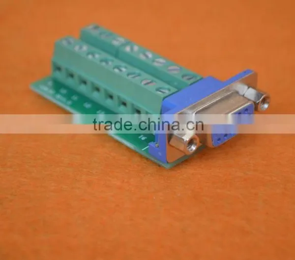 VGA socket > 16-pin terminal block