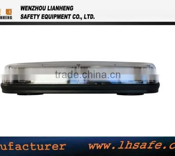 Amber Flashing Warning Light Emergency Car Magnetic Mount Mini Roof Light Bar TBD8180XA photo-2