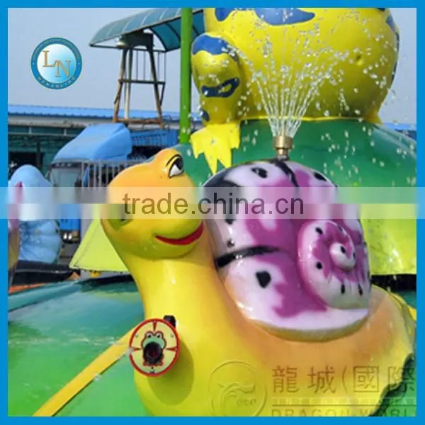 Funny!!! Kids Love Water Playground Snail Water Rides for Sale photo-5