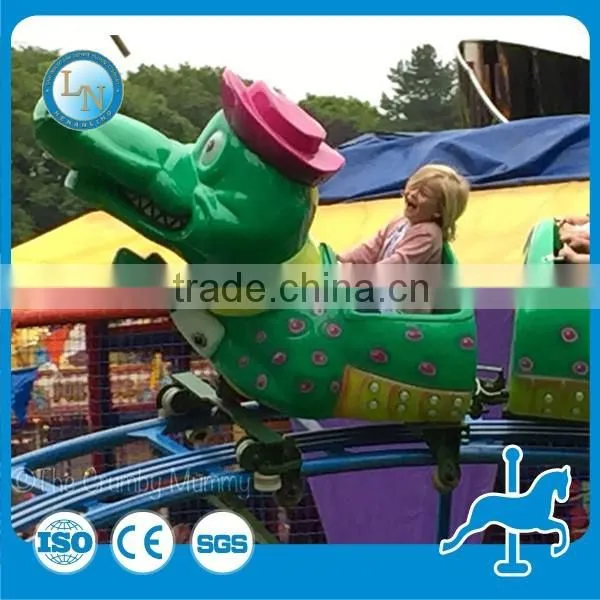 New Hot Amusement Park Equipment Cheapest Small Worm Roller Coaster photo-2