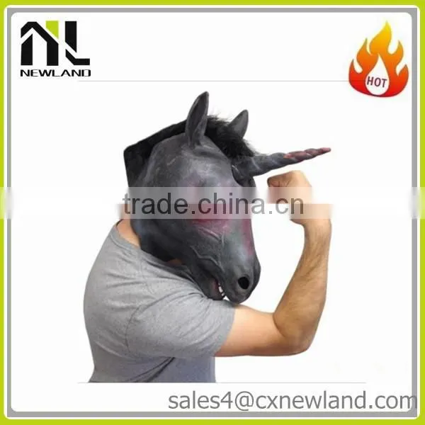 Latex Animal Full Head Face Mask photo-3