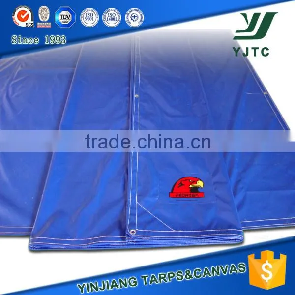 Pvc Coated Tarpaulin 1000D Truck Cover Trailer Cover photo-3