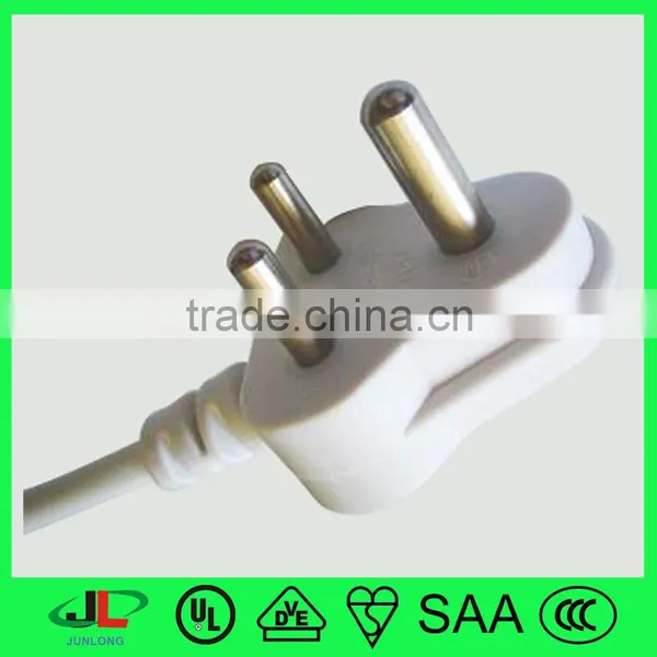 6A 250V High Quality India 3 Pin Plug AC Male Plug for Sale photo-2