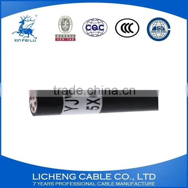 5cores Cable 5x6mm2 Copper Core Xlpe Insulated Pvc Jackted Electrical Power Cable photo-2