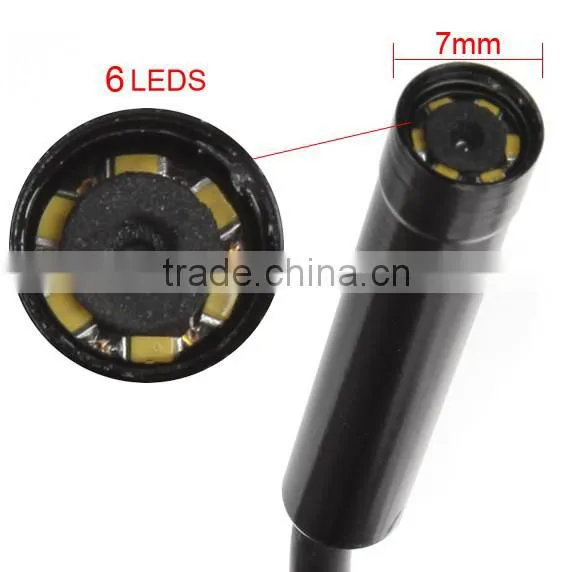 10M 7mm Lens 6 LED Waterproof Snake Camera Scope Mini Usb Nasal Endoscope photo-2