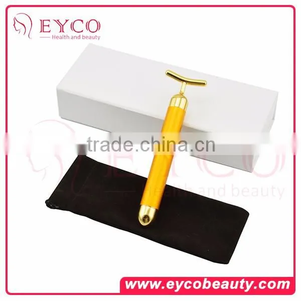 Beauty Online Shopping Energy Facial Massage 24k Gold Vibration Beauty Bar photo-6