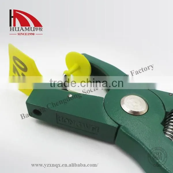 TPU Ear Tag for Buffalo in Yellow 49*43 mm photo-4