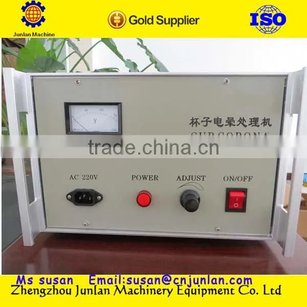 Pp PE Platic Cup Bottle Film Corona Treatment Machine +8618637188608 photo-5