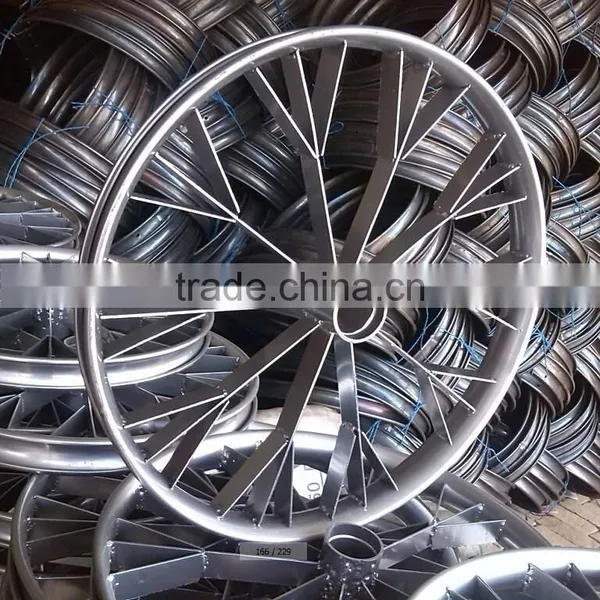 18-26 Inch Heavy-duty Cart Wheel ( Welded Steel Plate) (17inch 18inch 20inch 24inch 26inch) photo-3