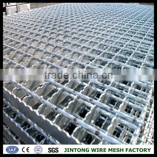 Hot Dipped Steel Catwalk Grating Steel Platform Grating photo-2