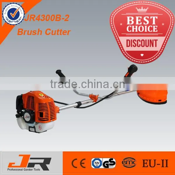JR-4300B-2 43CC двухтактный бензиновый садовый инструмент - косилка для травы и кустарников