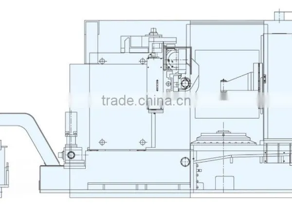 Large-Scale CNC Gear Hobbing Machine (six Axis With Four Linkage) photo-2