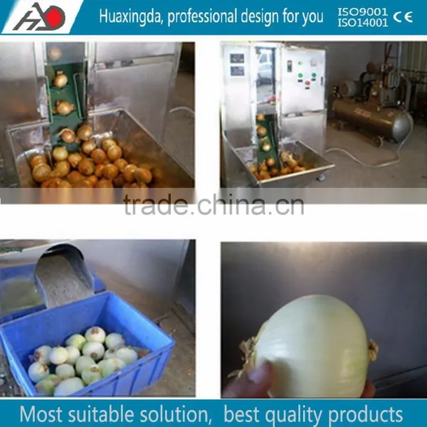 Onion Processing Plants,commercial Onion Peeler With Cut Tuber Machine photo-3