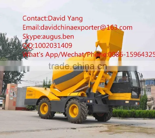 Self-loading Cement Mixer Truck for Sale