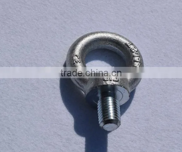 China Factory DIN580 M18 Forged Heavy Duty Galvanized Eye Bolt and Nut photo-4