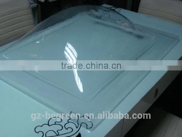 Polycarbonate PC Plastic Round Dome Roof Window Skylight Blinds photo-4