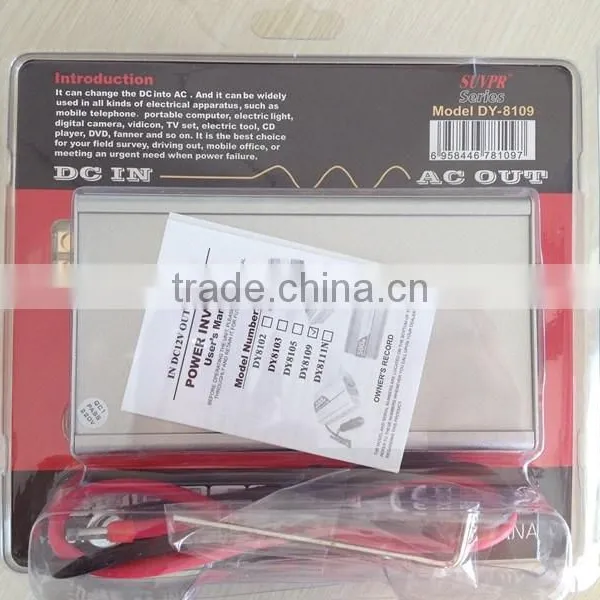 ISO Certificated AC + USD 5V Multifunctional Inverter 500W DC12V /AC 220V Solar Power Inverter photo-4