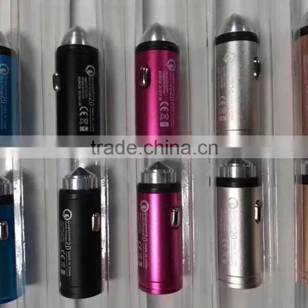 Hot Selling Customized Cool Bullet Shape Usb Car Charger photo-3