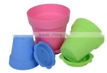 Plastic Flower Pot PP Garden Planter photo-2