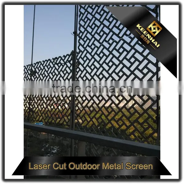 Architectural Aluminum Decorative Indoor Curved Metal Garden Fencing photo-5