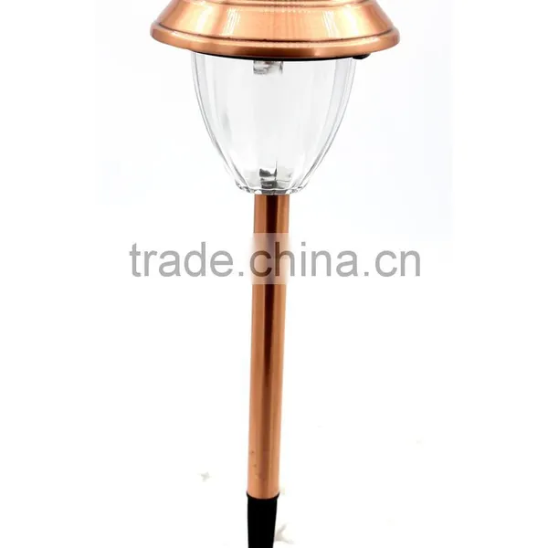 4pk Stainless Steel Solar Garden Lawn LED Path Light photo-2
