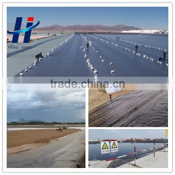 Black Smooth HDPE Geomembrane photo-3