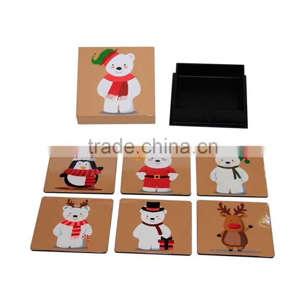 Lacquer Cup Coaster for Christmas Made in Vietnam photo-3