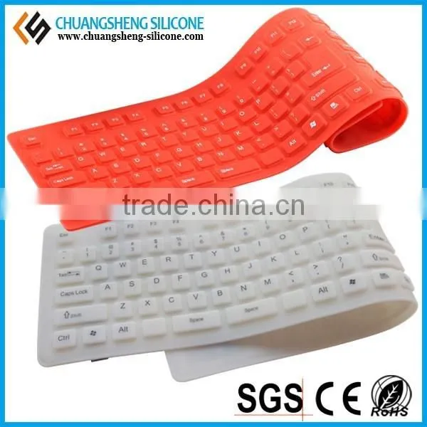 Laptop Keyboard Silicone Skin Wireless Silicone Keyboard photo-2