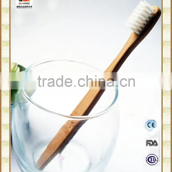 Natural Color Bamboo Toothbrush- Environmentally Friendly photo-6