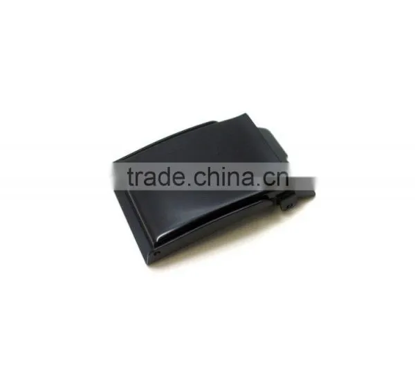High Quality 1-1/2" Flip Top Garment Cloth Metal Stamping Steel Military Buckle Electro Black, Witth Tip photo-2