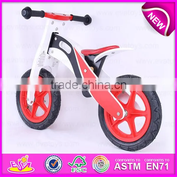 OEM and ODM Certified Balance Toys Wooden Bike Kids Balance Bicycle W16C131 photo-2
