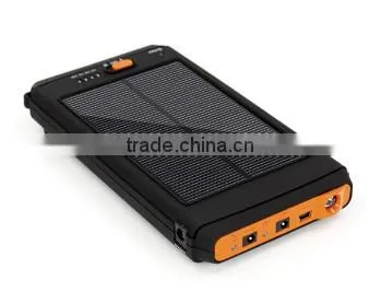 12v 16v 19v 12000mAh Solar Laptop Charger Power Bank USB Portable Charger Backup External Battery photo-2