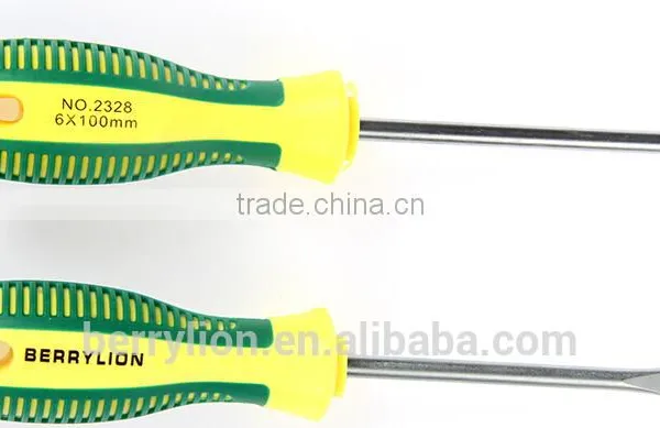 Berrylion Slotted and Phillips Screwdriver 6*100+- Screwdriver CR-V Screwdrivers photo-4