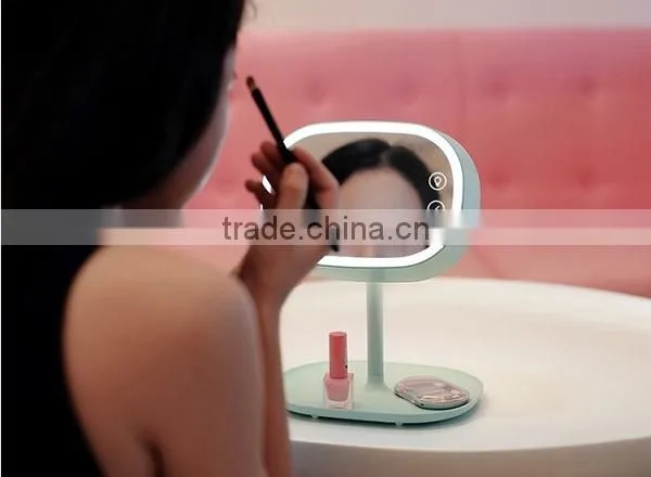 Lighted Makeup Vanity Mirror With Table Lamp for Bedroom Home Decor photo-6