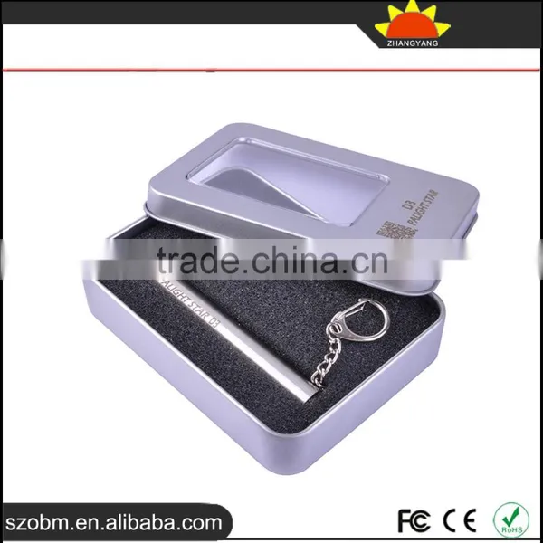 Wholesale STAR D3 Waterproof Mini Portable Stainless Steel LED Flashligth Torch photo-5