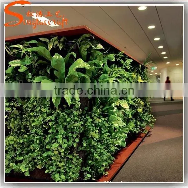 Hot Sale Plastic Outdoor Nature Green Wall Garden Decoration Plants Artificial Boxwood Hedge Artificial Hedge Fence photo-3