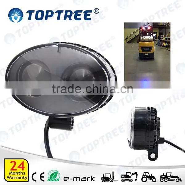 110V 80V Newest Forklift Blue Led Warning Light Lamp Arrow Beam Forklift Blue Light photo-3