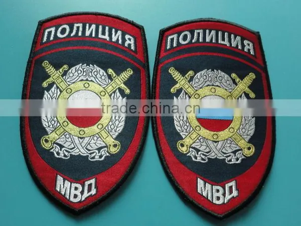 2016 China Factory Directly Custom University Personalized Embroidery Patch photo-3