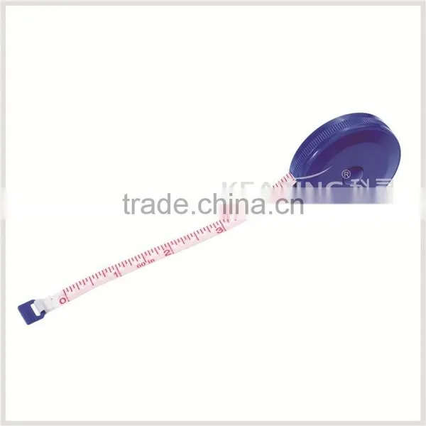 Automatic Retraction Rulers Measuring With 150cm & 60inch Length, Soft Measuring Tape for Sewing Fabric Measure #KR150 photo-2