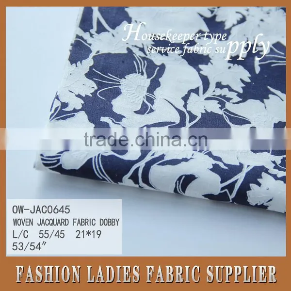 2016-17 ONWAY Textile New Sample Fabric Woven Jacquard Linens Fabric photo-2