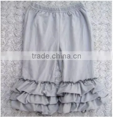 China Product and Low Price Wholesale Best Selling Boutique Cotton Ruffle Pants for Baby Kids for Spring and Autumn Wearing photo-6