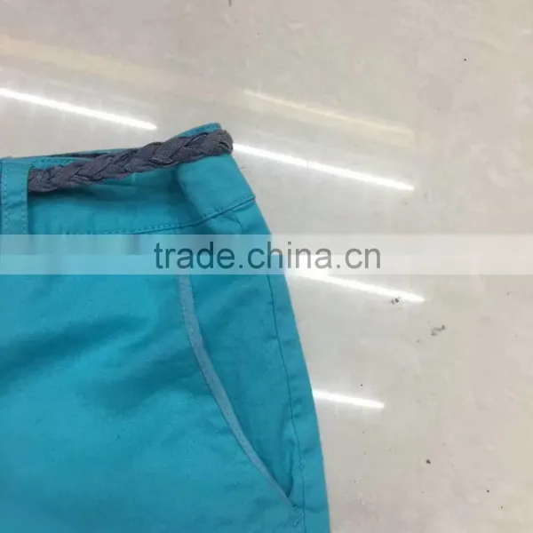 Ladies Cotton/polyester Shorts Stock Apparel photo-4