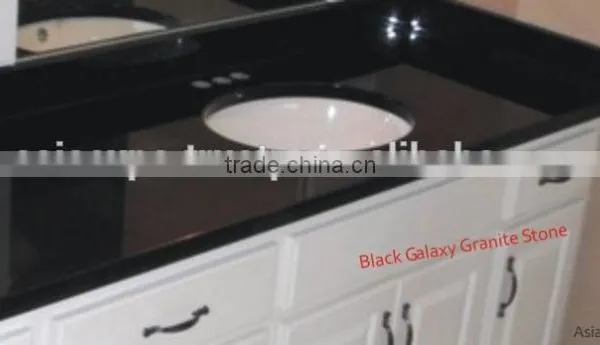 Black Galaxy Cut to Size Slab, Tiles & Stair Case photo-4