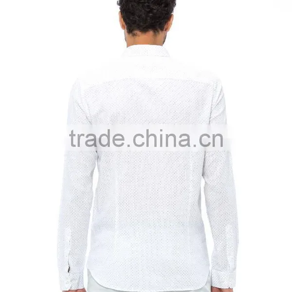 Men's Cotton Casual Shirts Long Sleeve Cool Shirt photo-2