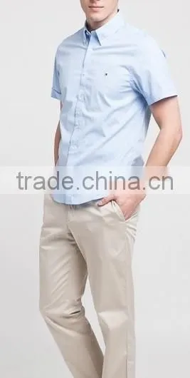 2015 YIWU KAIYA Button Down Short Shirt Formal Shirt Formal Uniform Designs for Men New Business photo-5