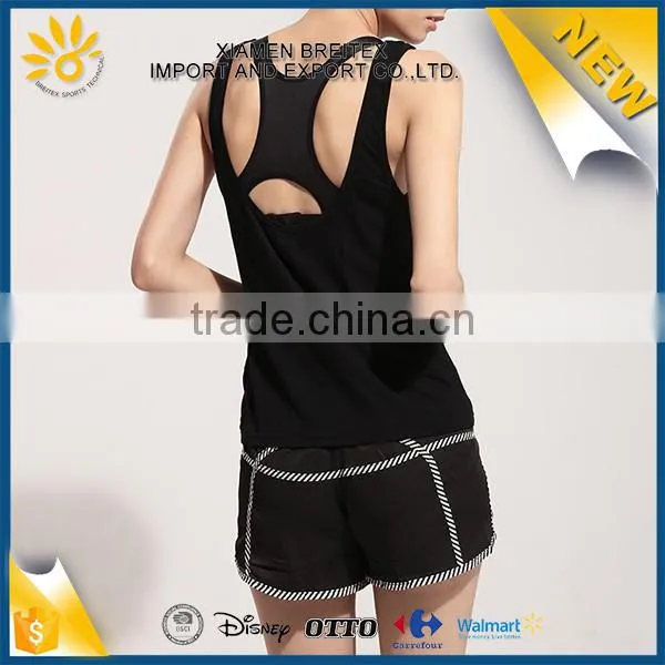 2017 Fashion Design Outdoor Running Wear Womens Sports Tank Tops photo-2