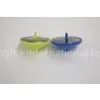 Yellow / Blue Plastic Spinning Top Toys , Ultimate Spider - Man