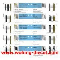 Engraved Blocks And Punches For Fine Details On Die Cutting And Various Substrates Carton Paper Or PVC Films